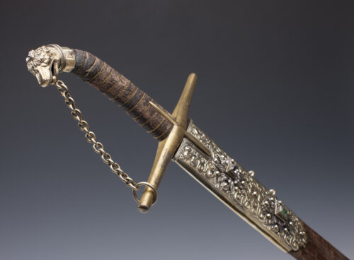 3. Ceremonial sabre with sheath