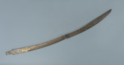 1. Broken sabre with an inscription reffering to Augustus II