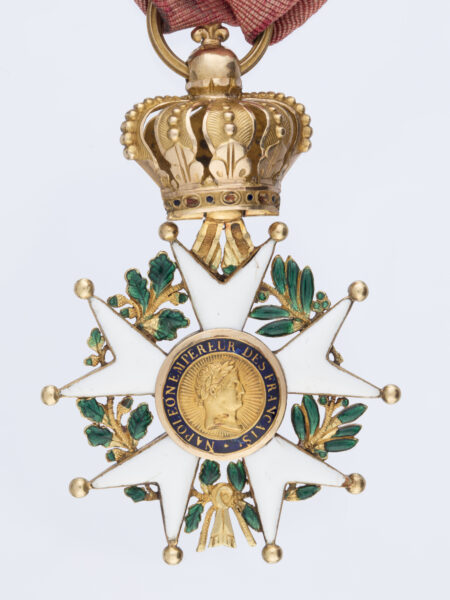 2. Officer's Cross of the Legion of Honor awarded to Stanisław Hutten-Czapski (1779-1844) in 1813