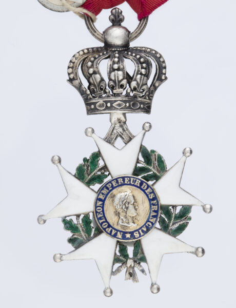 1. Knight's Cross of the Legion of Honor awarded to Major Filip Domański in 1813